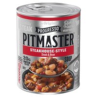 Progresso Pitmaster Steakhouse-Style Steak & Bean Soup, 18.5 oz, 1 Each