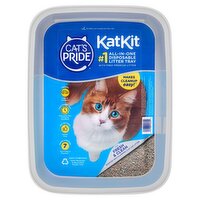 Cat's Pride KatKit All-In-One Disposable Litter Tray with Free Premium Litter, 1 Each