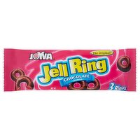 Joyva Chocolate Covered Jell Ring, 3 count, 1.35 oz, 3 Each
