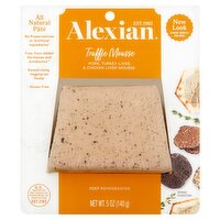 Alexian Pork, Turkey Liver and Chicken Liver Truffle Mousse, 5 oz, 5 Ounce