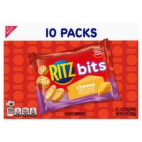 Nabisco Ritz Bits Cheese Cracker Sandwiches, 1 oz, 10 count, 1 Each