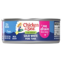 Chicken of the Sea Low Sodium Solid White Albacore Pure Tuna, 4 oz, 1 Each