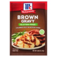 McCormick Gluten-Free Brown Gravy Mix, 0.88 oz, 0.88 Ounce