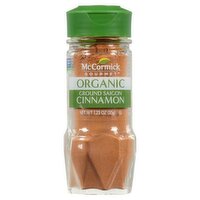 McCormick Gourmet Organic Ground Saigon Cinnamon, 1.25 oz, 1.25 Ounce