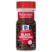 McCormick Whole Black Peppercorns, 3.5 oz, 3.5 Ounce