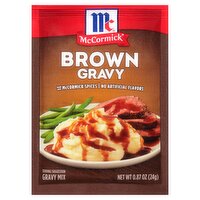 McCormick Brown Gravy Mix, 0.87 oz, 0.87 Ounce