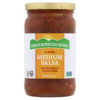 Green Mountain Gringo Medium Salsa, 16 oz, 16 Ounce