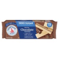 Voortman Bakery Zero Sugar Chocolate Wafers, 9 oz, 9 Ounce