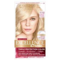 L'Oréal Paris Excellence Creme 9 1/2NB Lightest Natural Blonde Permanent Haircolor, 1 application, 1 Each