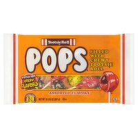 Tootsie Roll Assorted Flavors Pops, 10.125 oz, 11.64 Ounce