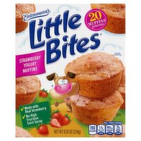 Entenmann's Little Bites Strawberry Yogurt Muffins, 20 count, 8.25 oz, 5 Each