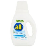 All Free Clear The Original Detergent, 24 loads, 30 fl oz, 1 Each