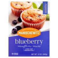 Manischewitz The Passover Collection Blueberry Muffin Mix, 12 oz, 12 Ounce