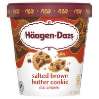 Häagen-Dazs Salted Brown Butter Cookie Ice Cream, 14 fl oz, 1 Each