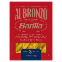 Barilla Al Bronzo Penne Rigate N.352 Pasta, 1 lb, 1 Each