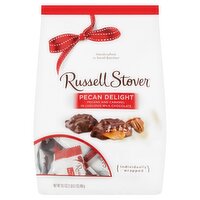 Russell Stover Pecan Delight Milk Chocolate Candy, 16.1 oz, 16.1 Ounce