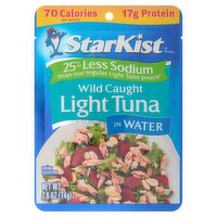 StarKist Wild Caught Light Tuna in Water, 2.6 oz, 1 Each
