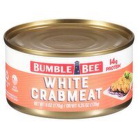 Bumble Bee White Crabmeat, 6 oz, 6 Ounce