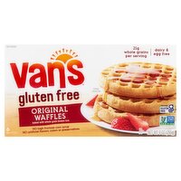 Van's Gluten Free Original Waffles, 6 count, 9 oz, 6 Each