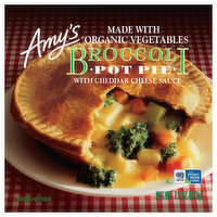 Amy's Pot Pie, Broccoli, 7.5 Ounce