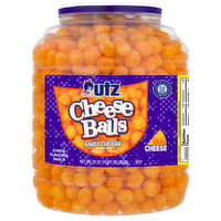 Utz Cheese Balls, Baked Cheddar, 23 Ounce