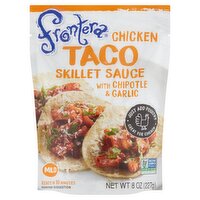 Frontera Mild Chicken Taco Skillet Sauce with Chipotle & Garlic, 8 oz, 8 Ounce
