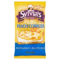 Sylvia's Restaurant Peach Cobbler Restaurant Recipe Mix, 9 oz, 9 Ounce