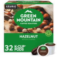 Green Mountain Coffee Roasters Hazelnut Coffee K-Cup Pods Value Раck, 32 count, 10.6 oz, 1 Each