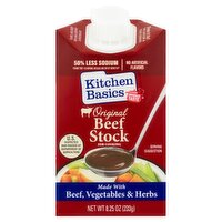 Kitchen Basics Original Beef Stock for Cooking, 8.25 oz, 1 Each