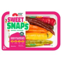 Nature Fresh Farms Sweet Snaps Peppers, 12 oz, 1 Each