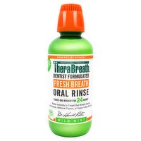 TheraBreath Fresh Breath Mild Mint Oral Rinse, 16 fl oz, 16 Fluid ounce