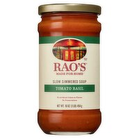 Rao's Slow Simmered Tomato Basil Soup, 16 oz, 16 Ounce