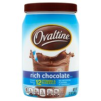 Ovaltine Rich Chocolate Mix, 12 oz, 12 Ounce