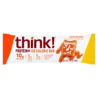 Think! Salted Caramel Protein+150 Calorie Bar, 1.41 oz, 1.41 Ounce