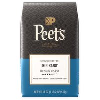 Peet's Big Bang Medium Roast Ground Coffee, 18 oz, 1 Each