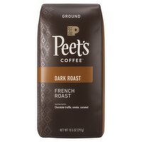 Peet's Coffee Dark French Roast Ground Coffee, 10.5 oz, 10.5 Ounce