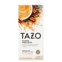 Tazo Classic Chai Latte Black Tea Concentrate, 32 fl oz, 32 Ounce