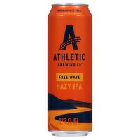 Athletic Brewing Co Free Wave Hazy IPA Non-Alcoholic Brew, 19.2 fl oz, 1 Each