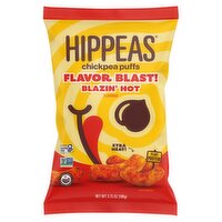 Hippeas Blast! Blazin' Hot Flavored Chickpea Puffs, 3.75 oz, 1 Each