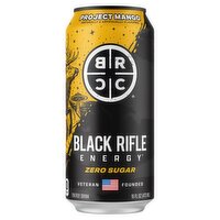 Black Rifle Energy Project Mango Zero Sugar Energy Drink, 16 fl oz, 1 Each