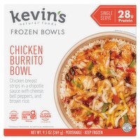Kevin's Natural Foods Chicken Burrito Bowl, 9.5 oz, 1 Each