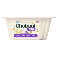 Chobani Flip Confetti Birthday Cake Flavored Lowfat Greek Yogurt, 4.5 oz, 1 Each