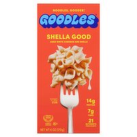 Goodles Shella Good Aged White Cheddar and Shells, 6 oz, 1 Each