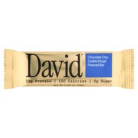 David Chocolate Chip Cookie Dough Flavored Bar, 2.05 oz, 1 Each
