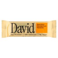 David Peanut Butter Chocolate Chunk Flavored Bar, 2.05 oz, 1 Each