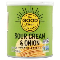 The Good Crisp Company Sour Cream & Onion Potato Crisps, 1.6 oz, 1 Each