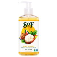 SoF Shea Butter Nourishing Hand Wash with Sea Algae, 8 fl oz, 8 Ounce