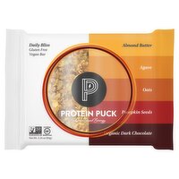 Protein Puck Plant Based Energy Daily Bliss Vegan Bar, 3.25 oz, 16 count, 1 Each