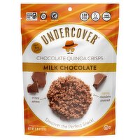 Undercover  Milk Chocolate Quinoa Crisps, 2.0 oz, 2 Ounce