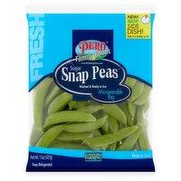 Pero Family Farms Sugar Snap Peas, 15oz, 15 Ounce